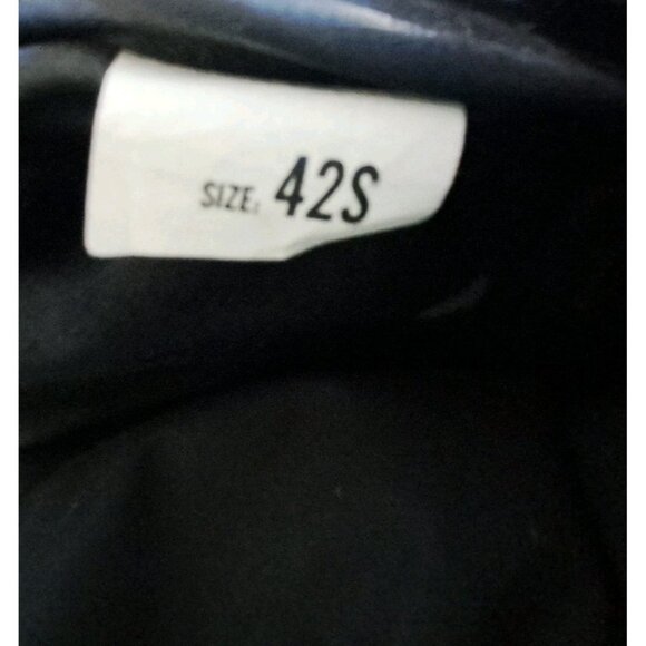 American Apparel DPSC Men's 42S All Weather Army Black Trench Coat Zip Lining - Picture 10 of 14